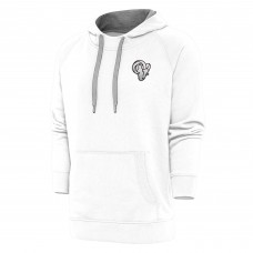 Толстовка Los Angeles Rams Antigua Metallic Logo Victory - White