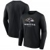 Футболка с длинным рукавом Baltimore Ravens Logo Team Lockup - Black Футболка с длинным рукавом Baltimore Ravens Logo Team Lockup - Black