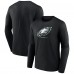 Футболка с длинным рукавом Philadelphia Eagles Logo Team Lockup - Black
