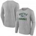 Футболка с длинным рукавом Seattle Seahawks Victory Arch - Gray