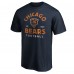 Футболка Chicago Bears Navy Vintage Arch