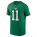 Футболка с номером A.J. Brown Philadelphia Eagles Nike Alternate - Kelly Green