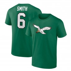 Футболка с номером DeVonta Smith Philadelphia Eagles Alternate Icon - Kelly Green