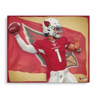 Unsigned Arizona Cardinals Kyler Murray Fanatics Authentic 16 x 20 Photo Print - Designed by Artist Brian Konnick