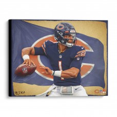 Chicago Bears Fanatics Authentic Stretched 20 x 24 Canvas Giclee Print - Designed and Signed by Artist Brian Konnick - Limited Edition of 25 Chicago Bears Fanatics Authentic Stretched 20 x 24 Canvas Giclee Print - Designed and Signed by Artist Brian Konnick - Limited Edition of 25