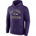 Толстовка Baltimore Ravens Fanatics Purple Between the Pylons