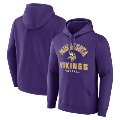 Minnesota Vikings Fanatics Purple Between the Pylons Pullover Hoodie