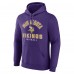 Minnesota Vikings Fanatics Purple Between the Pylons Pullover Hoodie