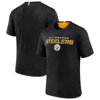 Pittsburgh Steelers Fanatics Black Defender Evo T-Shirt