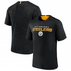 Pittsburgh Steelers Fanatics Black Defender Evo T-Shirt Pittsburgh Steelers Fanatics Black Defender Evo T-Shirt