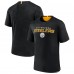 Pittsburgh Steelers Fanatics Black Defender Evo T-Shirt Pittsburgh Steelers Fanatics Black Defender Evo T-Shirt