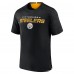 Pittsburgh Steelers Fanatics Black Defender Evo T-Shirt