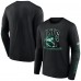 New York Jets Fanatics Black Helmet Platform Long Sleeve T-Shirt New York Jets Fanatics Black Helmet Platform Long Sleeve T-Shirt