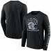 Las Vegas Raiders Fanatics Black Helmet Platform Long Sleeve T-Shirt