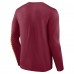 Футболка с длинным рукавом Washington Commanders Helmet Platform - Burgundy