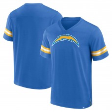 Футболка Los Angeles Chargers Tackle V-Neck - Powder Blue