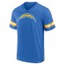 Футболка Los Angeles Chargers Tackle V-Neck - Powder Blue