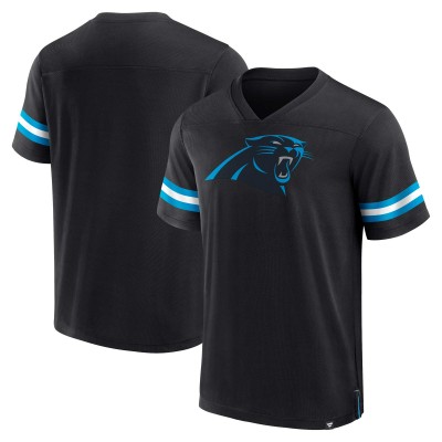 Футболка Carolina Panthers Jersey Tackle V-Neck - Black