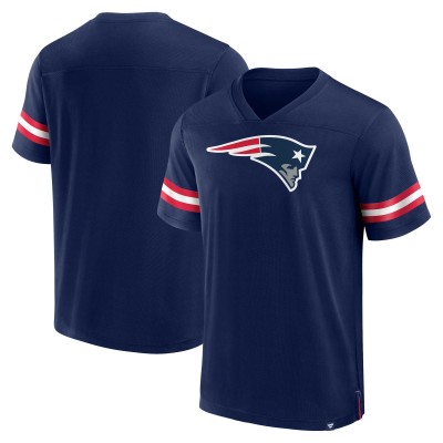 Футболка New England Patriots Tackle V-Neck - Navy