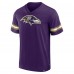 Футболка Baltimore Ravens Tackle V-Neck - Purple