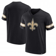 Футболка New Orleans Saints Jersey Tackle V-Neck - Black