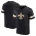 Футболка New Orleans Saints Jersey Tackle V-Neck - Black