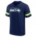 Футболка Seattle Seahawks Jersey Tackle V-Neck - College Navy