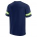 Футболка Seattle Seahawks Jersey Tackle V-Neck - College Navy