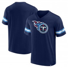 Футболка Tennessee Titans Tackle V-Neck - Navy