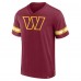 Футболка Washington Commanders Jersey Tackle V-Neck - Burgundy
