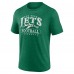 New York Jets Fanatics Heather Green Official Retro Tri-Blend T-Shirt