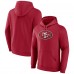 Толстовка San Francisco 49ers Primary Logo Fleece - Scarlet