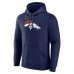 Толстовка Denver Broncos Fanatics Navy Primary Logo Fleece
