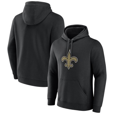 Толстовка New Orleans Saints Fanatics Black Primary Logo Fleece