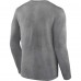 Футболка с длинным рукавом Cincinnati Bengals Washed Primary - Heather Charcoal