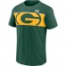 Футболка Green Bay Packers Fanatics Green Ultra