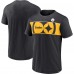 Pittsburgh Steelers Fanatics Black Ultra T-Shirt
