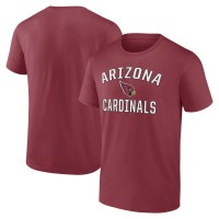 Arizona Cardinals Fanatics Cardinal Victory Arch T-Shirt