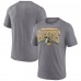 Футболка Green Bay Packers Fanatics Heather Gray Warped Block Tri-Blend