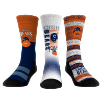 Носки Unisex Chicago Bears Rock Em Throwback Three-Pack Crew Set