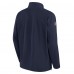 Seattle Seahawks Nike College Navy Sideline Coach Half-Zip Jacket