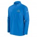 Los Angeles Chargers Nike Powder Blue Sideline Coach Half-Zip Jacket