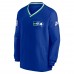 Ветровка Seattle Seahawks Nike Throwback V-Neck- Royal