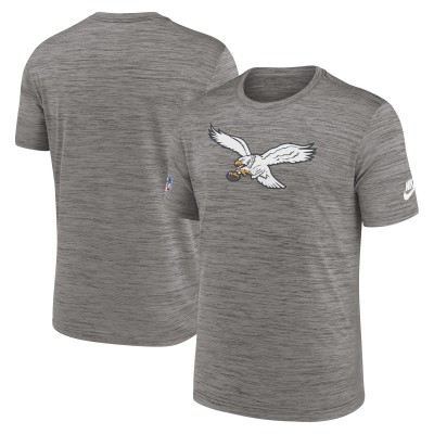 Футболка Philadelphia Eagles Nike Sideline Alternate Logo Performance - Heather Charcoal