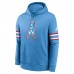 Толстовка Tennessee Titans Nike Oilers Throwback Sideline Club Alternate - Blue