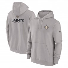 Толстовка New Orleans Saints Nike Gray Sideline Club Fleece