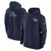 Толстовка Tennessee Titans Nike Sideline Club Fleece - Navy