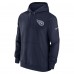Толстовка Tennessee Titans Nike Sideline Club Fleece - Navy