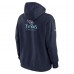 Толстовка Tennessee Titans Nike Sideline Club Fleece - Navy