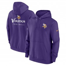 Толстовка Minnesota Vikings Nike Sideline Club Fleece - Purple